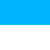Pommern (Preußische Provinz)-Flagge quadratisch
