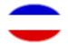Schleswig-Holstein (Preußische Provinz)-Flagge als ovale Vignette