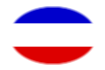 Schleswig-Holstein (Preußische Provinz)-Flagge als ovale Vignette