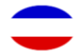 Schleswig-Holstein (Preußische Provinz)-Flagge als ovale Vignette