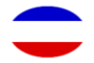 Schleswig-Holstein (Preußische Provinz)-Flagge als ovale Vignette