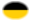 Sachsen (Preußische Provinz)-Flagge als ovale Vignette