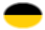 Sachsen (Preußische Provinz)-Flagge als ovale Vignette