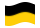 Sachsen (Preußische Provinz)-Flagge wehend
