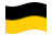 Sachsen (Preußische Provinz)-Flagge wehend