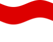 Wehende Brandenburg (Preußische Provinz)-Flagge statisch
